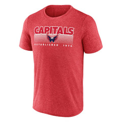 Washington Capitals Fanatics Prodigy Performance T-Shirt - Heathered Red | US 4641862