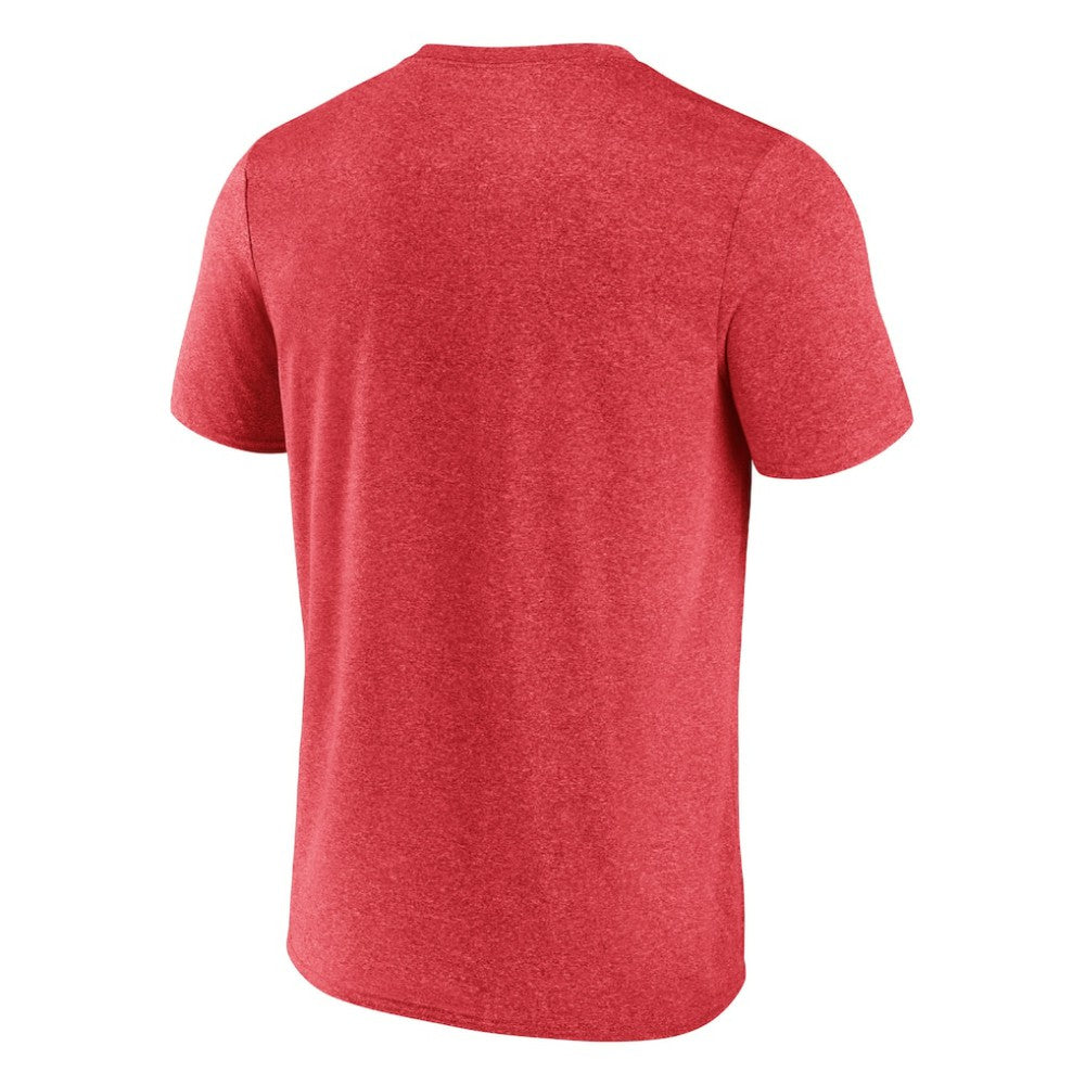 Washington Capitals Fanatics Prodigy Performance T-Shirt - Heathered Red | US 4641862
