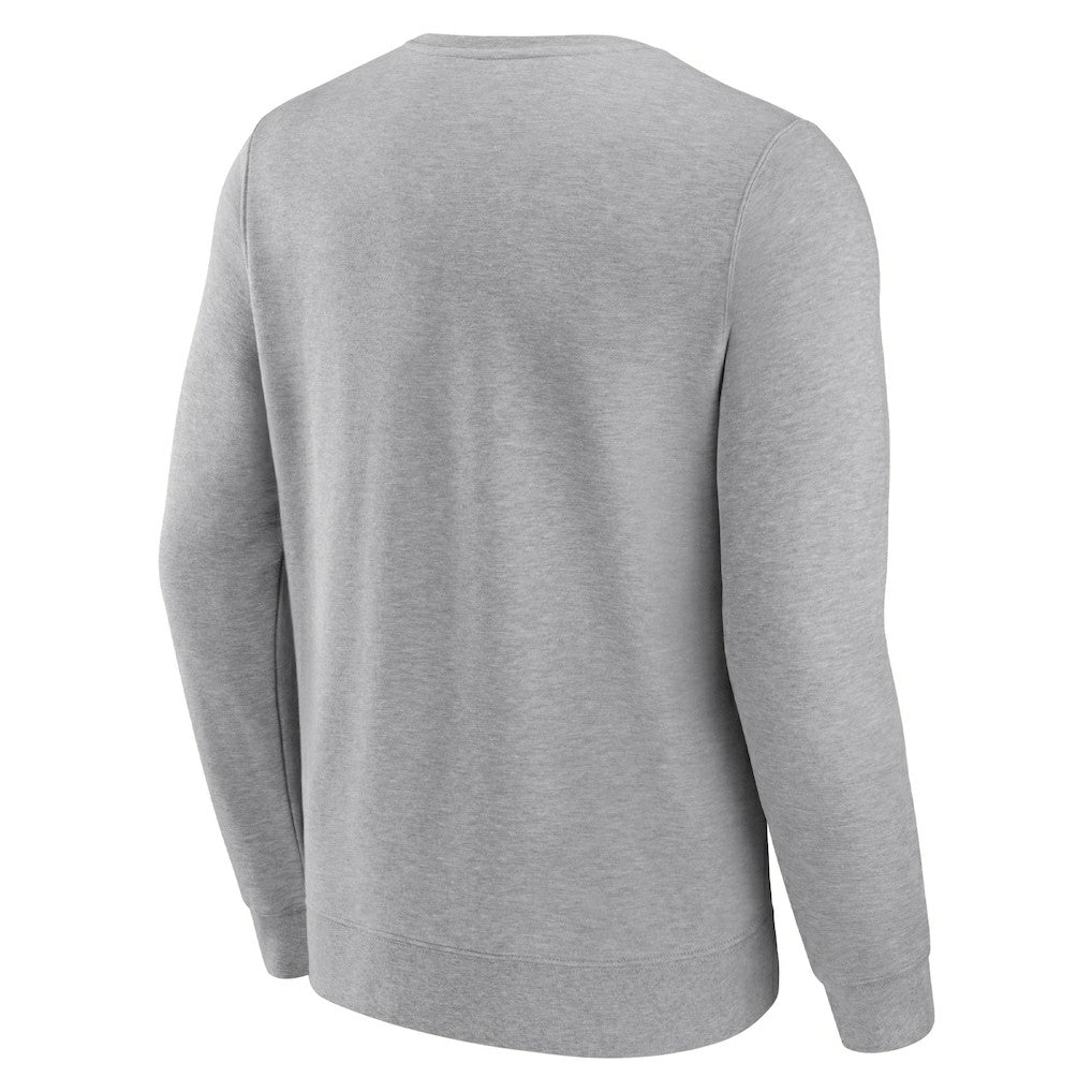 Chicago Bulls True Classics Vint Pullover Sweatshirt Heathered Gray - Fanatics