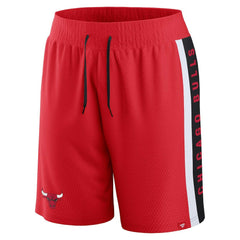 Chicago Bulls Referee Iconic Mesh Shorts Red - Fanatics