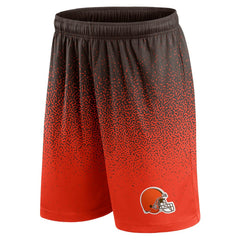 Cleveland Browns Ombre Shorts - Brown/Orange Shorts