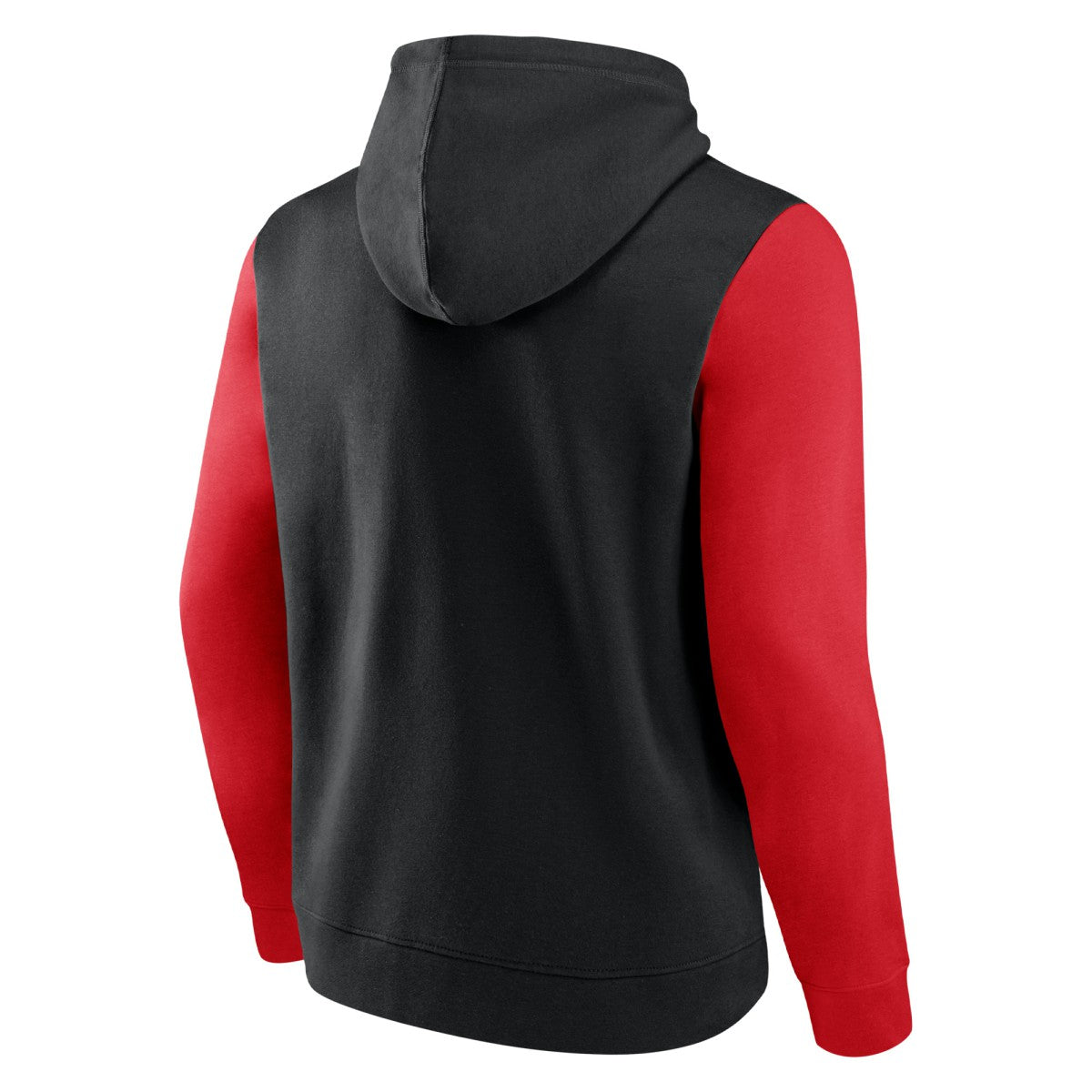 Toronto Raptors Attack Colorblock Pullover Hoodie Black/Red - Fanatics
