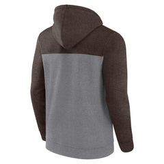 Cleveland Browns Down and Distance Full-Zip Hoodie - Heather Gray Hoodies