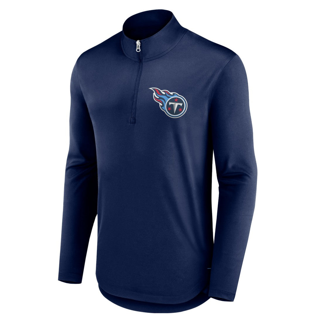 Tennessee Titans Tough Minded Quarter-Zip Top - Navy Tops