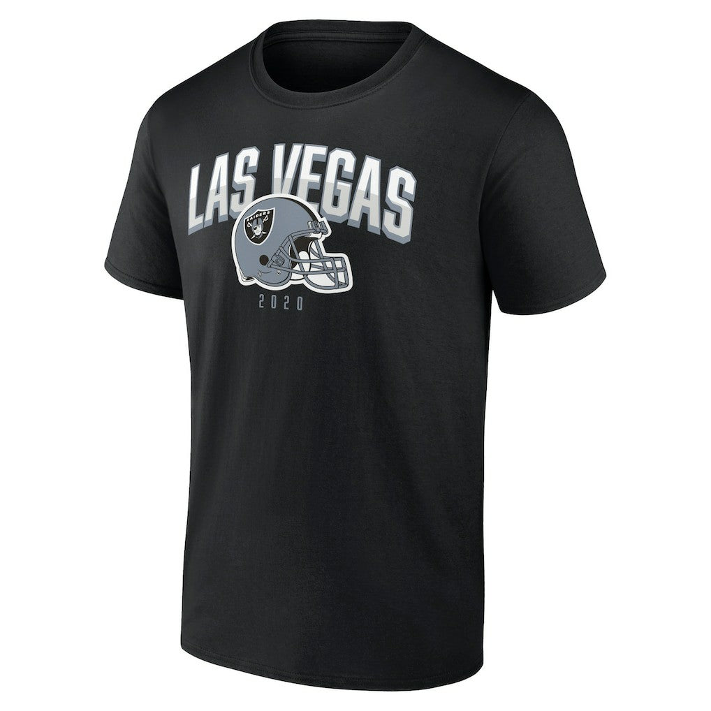 Las Vegas Raiders Long and Short Sleeve Two-Pack T-Shirt - Black/White T-shirts