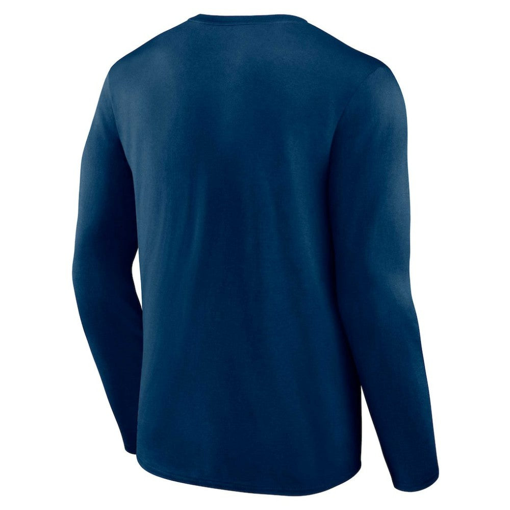 Seattle Kraken Fanatics Skate Or Die Long Sleeve T-Shirt - Deep Sea Blue | US 4645165