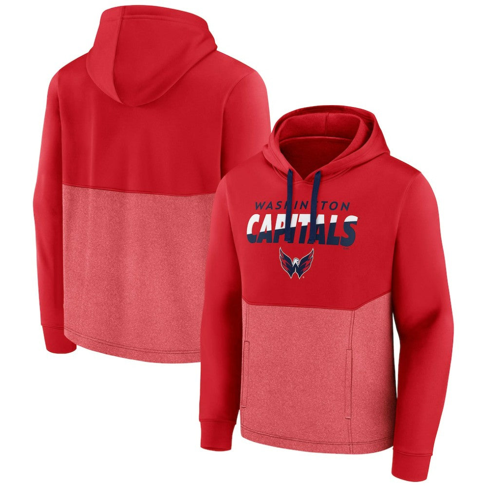 Washington Capitals Fanatics Slash Attack Pullover Hoodie - Red | US 4645373