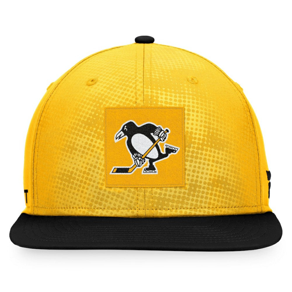 Pittsburgh Penguins Fanatics Authentic Pro Alternate Logo Snapback Hat - Gold/Black | US 4646675