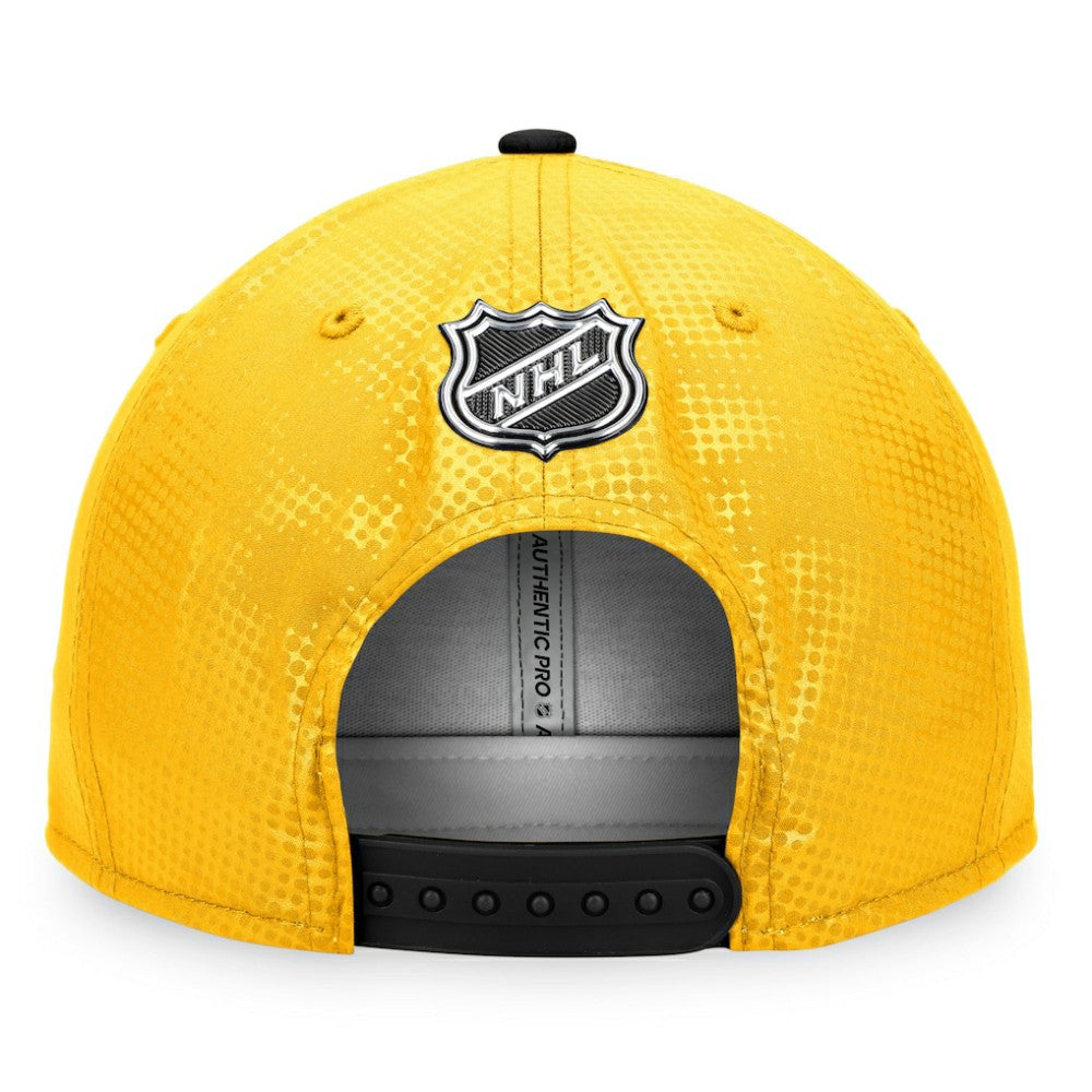Pittsburgh Penguins Fanatics Authentic Pro Alternate Logo Snapback Hat - Gold/Black | US 4646675