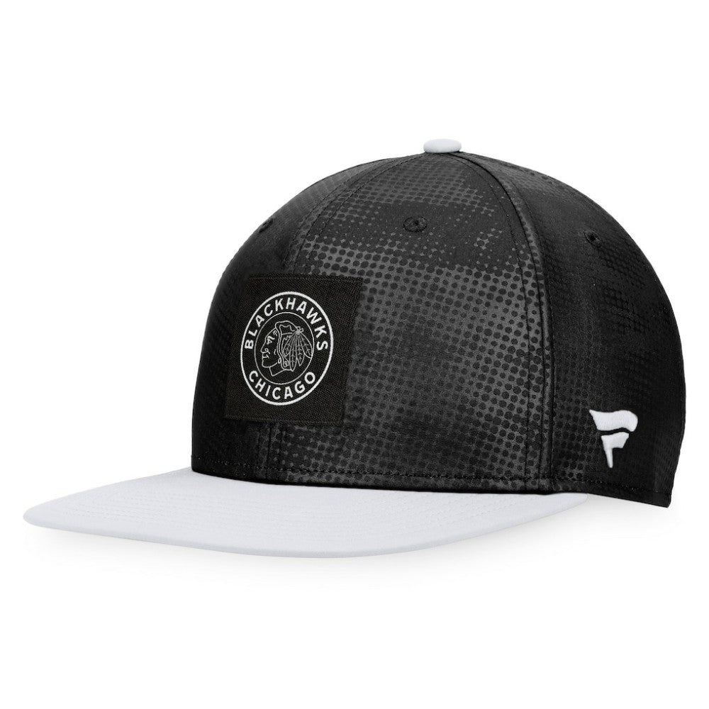 Chicago Blackhawks Fanatics Authentic Pro Alternate Logo Snapback Hat - Black/White | US 4646676