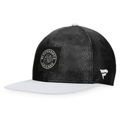 Chicago Blackhawks Fanatics Authentic Pro Alternate Logo Snapback Hat - Black/White | US 4646676