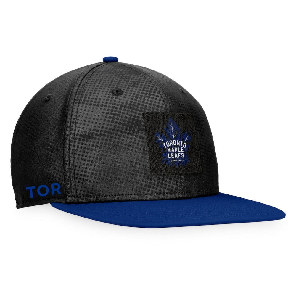 Toronto Maple Leafs Fanatics Authentic Pro Alternate Logo Snapback Hat - Black/Blue | US 4646679