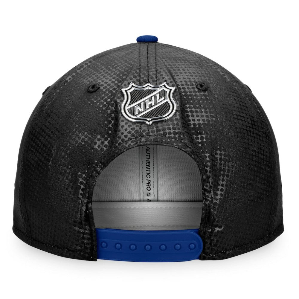 Toronto Maple Leafs Fanatics Authentic Pro Alternate Logo Snapback Hat - Black/Blue | US 4646679