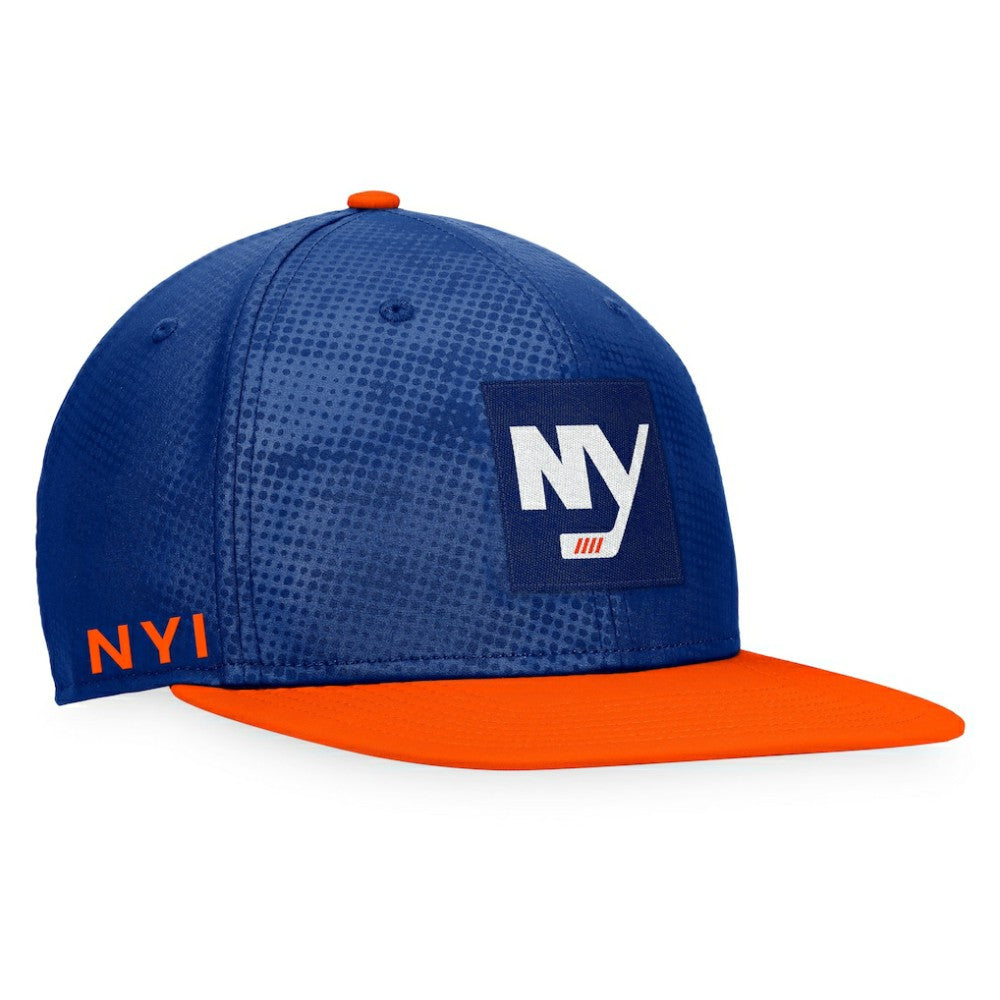 New York Islanders Fanatics Authentic Pro Alternate Logo Snapback Hat - Royal/Orange | US 4646687