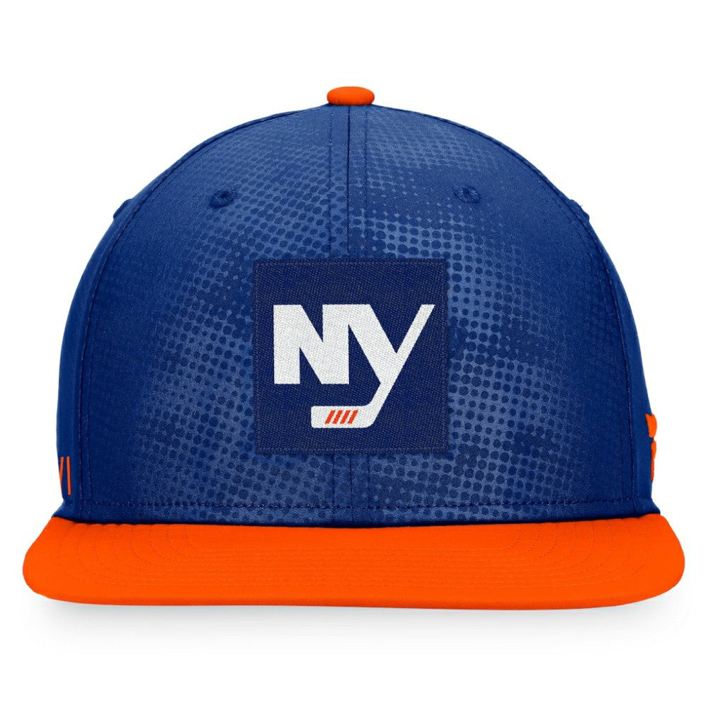 New York Islanders Fanatics Authentic Pro Alternate Logo Snapback Hat - Royal/Orange | US 4646687