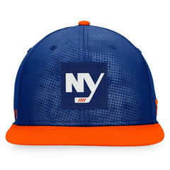 New York Islanders Fanatics Authentic Pro Alternate Logo Snapback Hat - Royal/Orange | US 4646687