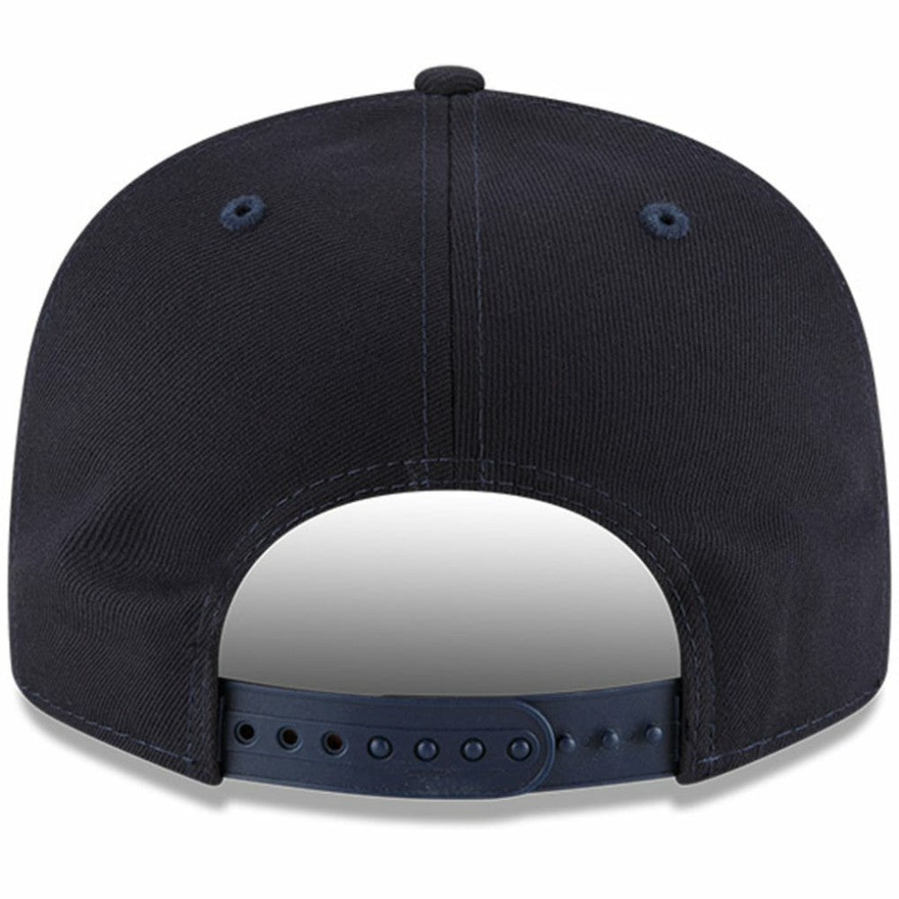 Detroit Tigers New Era Logo Team Color 9FIFTY Snapback Hat - Navy Hats