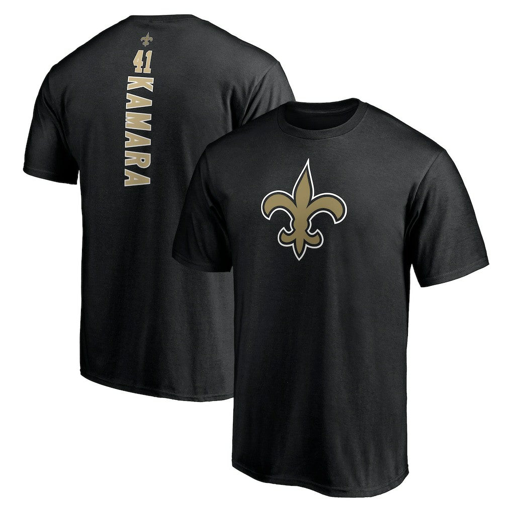 Alvin Kamara New Orleans Saints Playmaker T-Shirt - Black T-shirts