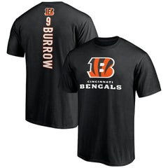 Joe Burrow Cincinnati Bengals Playmaker T-Shirt - Black T-shirts