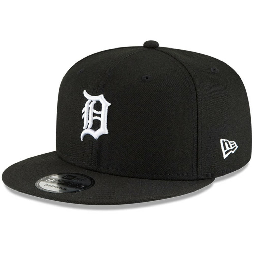 Detroit Tigers New Era 9FIFTY Snapback Hat - Black Hats