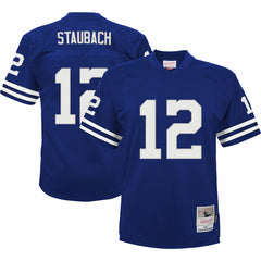 Roger Staubach Dallas Cowboys Youth Retired Player Legacy Jersey - Royal Jerseys