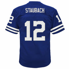 Roger Staubach Dallas Cowboys Youth Retired Player Legacy Jersey - Royal Jerseys
