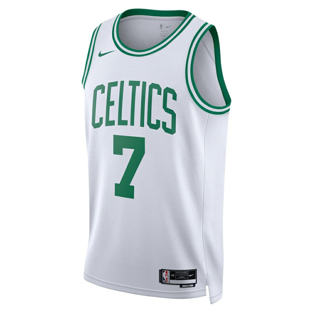 Jaylen Brown Boston Celtics Unisex Swingman Jersey Association Edition White - Nike