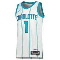 LaMelo Ball Charlotte Hornets Jordan Brand Unisex Swingman Jersey Association Edition White