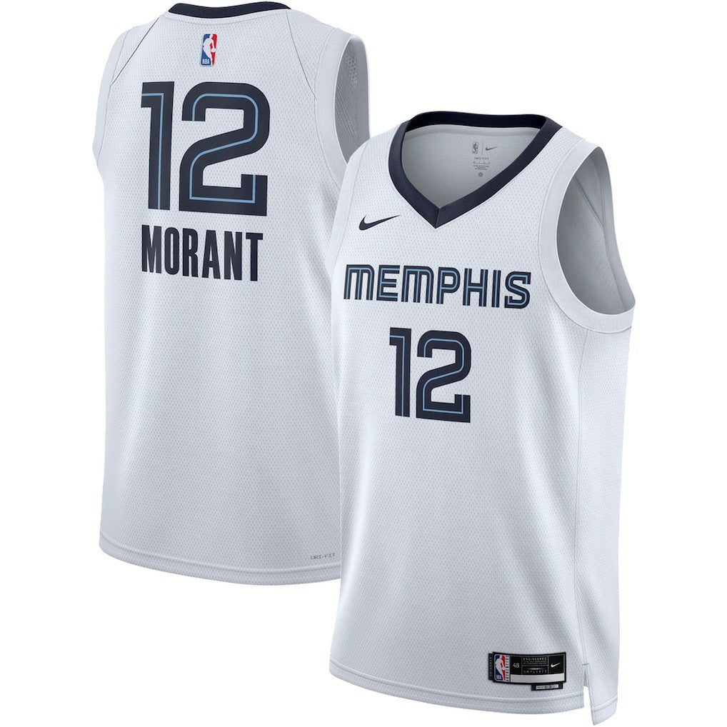 Ja Morant Memphis Grizzlies Unisex Swingman Jersey Association Edition White - Nike