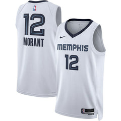 Ja Morant Memphis Grizzlies Unisex Swingman Jersey Association Edition White - Nike
