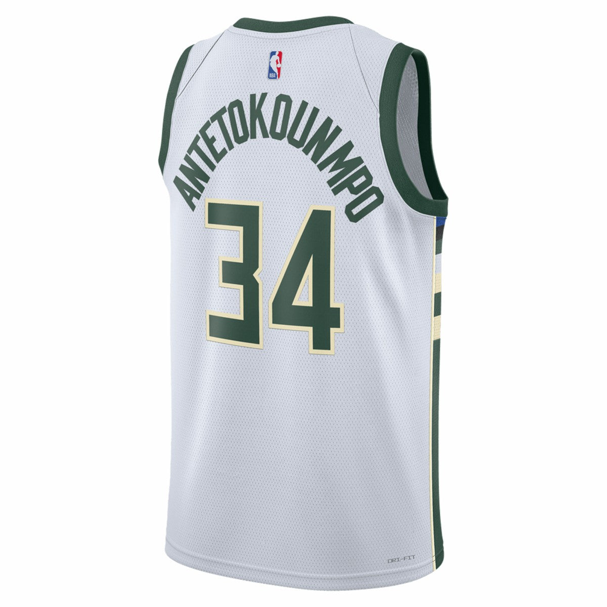 Giannis Antetokounmpo Milwaukee Bucks Unisex Swingman Jersey Association Edition White - Nike