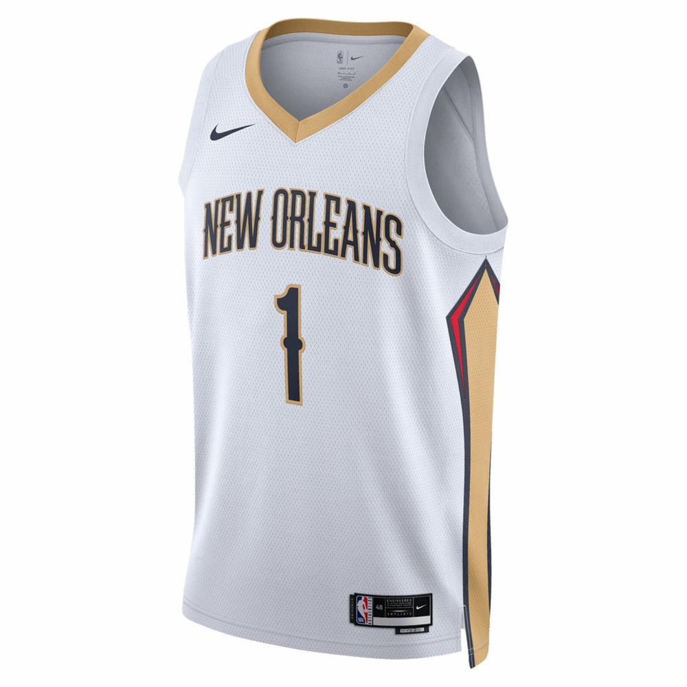 Zion Williamson New Orleans Pelicans Unisex Swingman Jersey Association Edition White - Nike outlet