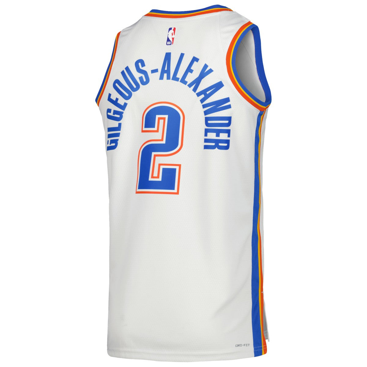 Shai Gilgeous-Alexander Oklahoma City Thunder Unisex Swingman Jersey Association Edition White - Nike