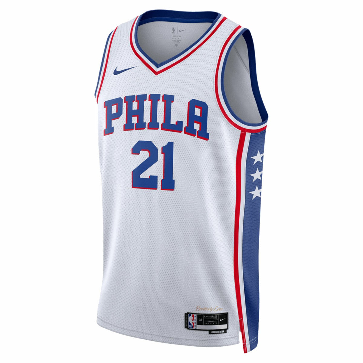 Joel Embiid Philadelphia 76ers Unisex Swingman Jersey Association Edition White - Nike