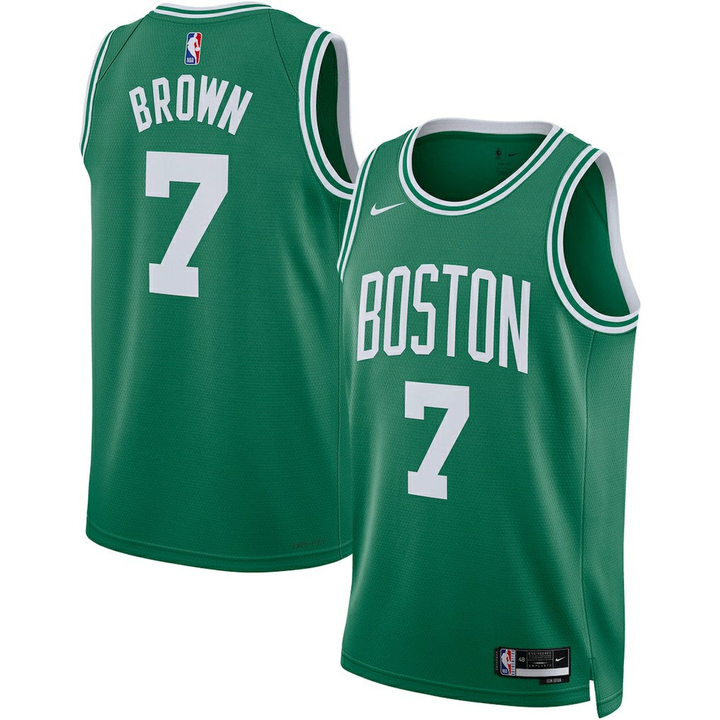 Jaylen Brown Boston Celtics Unisex Swingman Jersey Icon Edition Kelly Green - Nike
