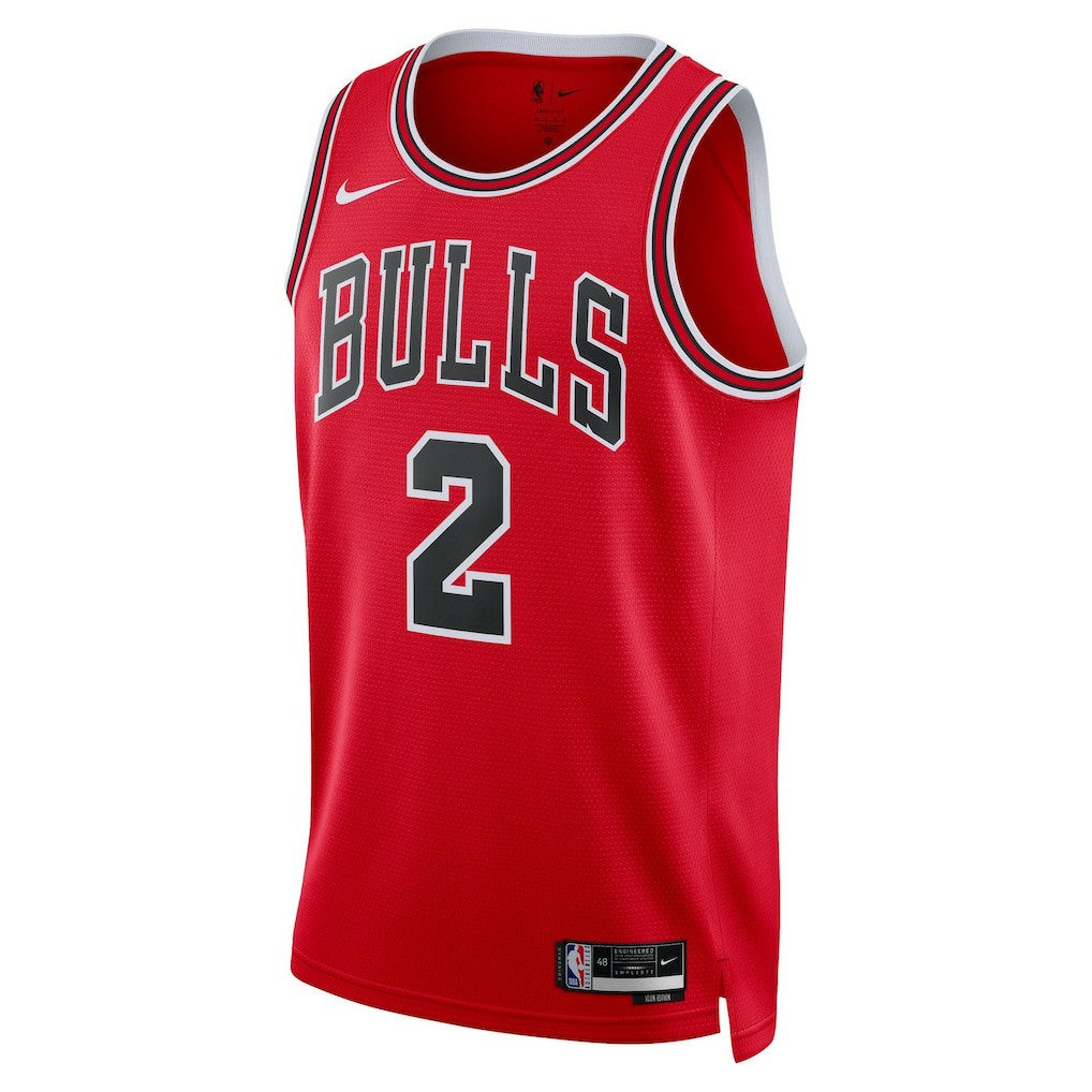 Lonzo Ball Chicago Bulls Unisex Swingman Jersey Icon Editi- Red - Nike