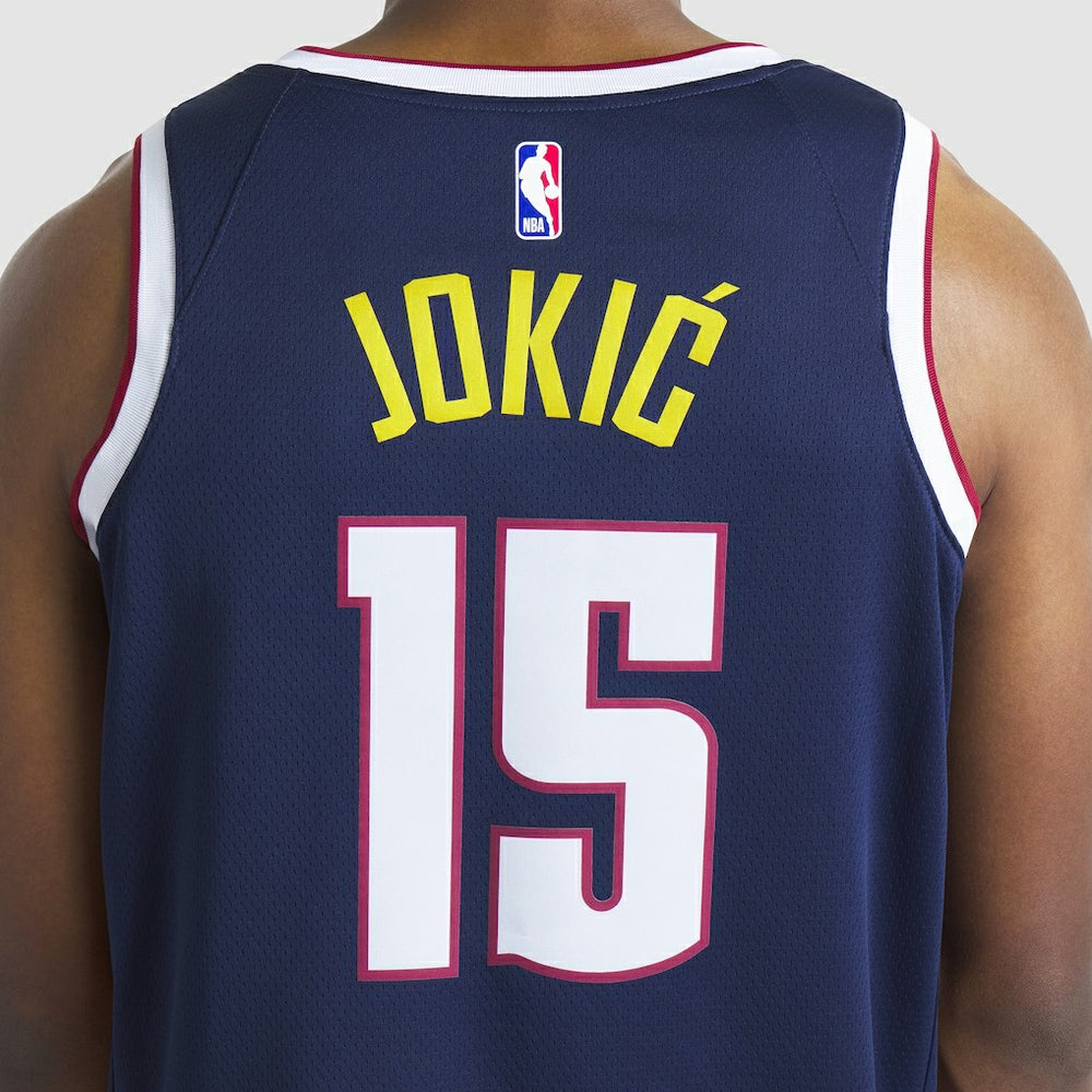 Nikola Jokic Denver Nuggets Unisex Swingman Jersey Icon Editi- Navy - Nike