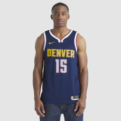 Nikola Jokic Denver Nuggets Unisex Swingman Jersey Icon Editi- Navy - Nike