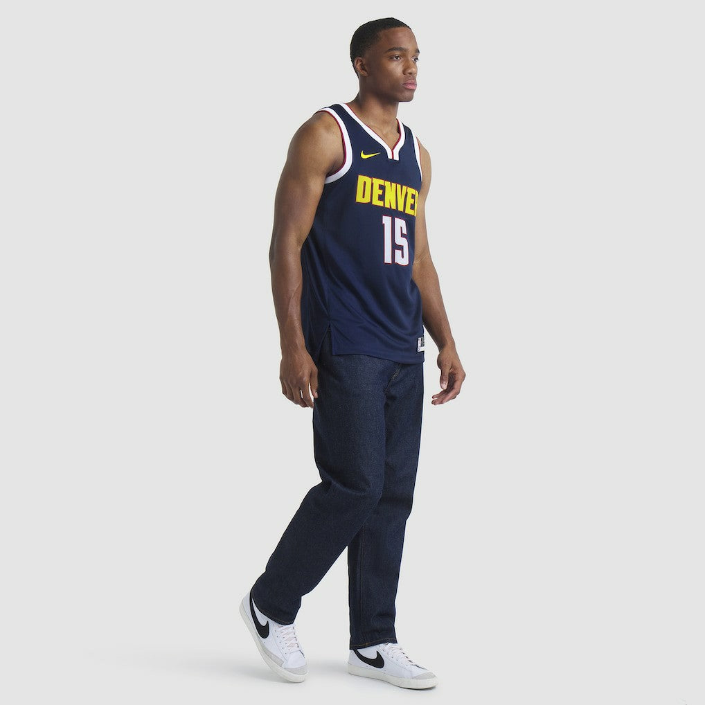 Nikola Jokic Denver Nuggets Unisex Swingman Jersey Icon Editi- Navy - Nike