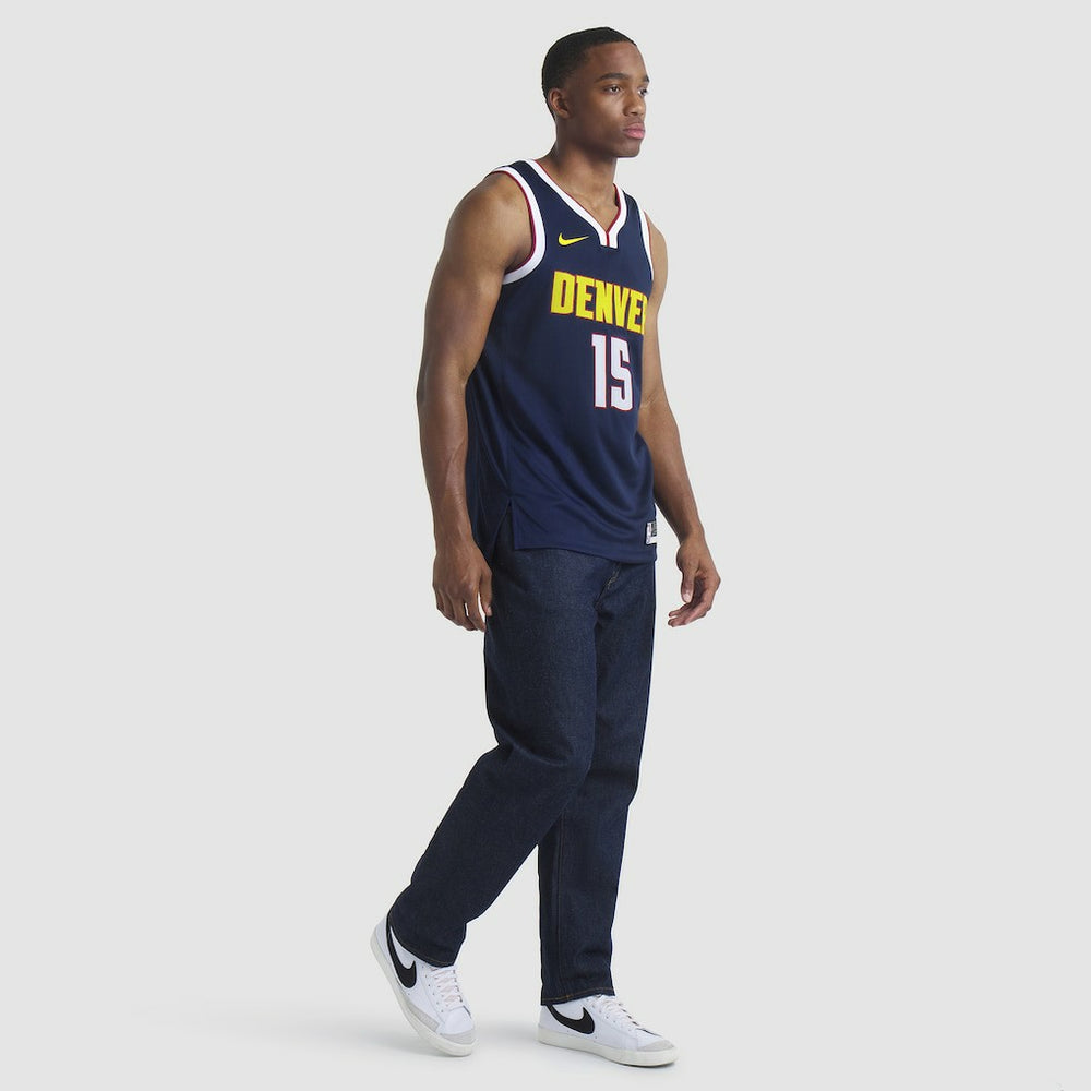 Nikola Jokic Denver Nuggets Unisex Swingman Jersey Icon Editi- Navy - Nike