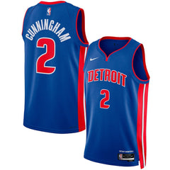 Cade Cunningham Detroit Pistons Unisex Swingman Jersey Icon Edition Blue - Nike