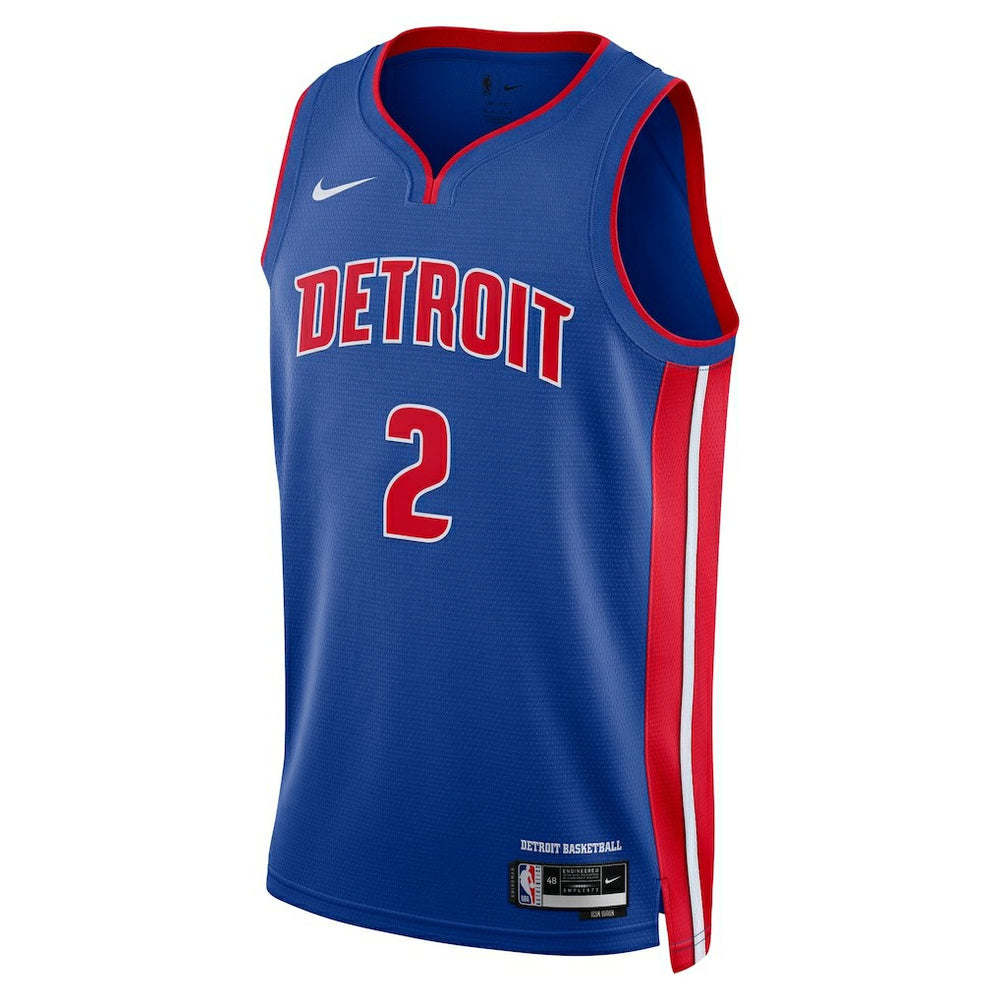 Cade Cunningham Detroit Pistons Unisex Swingman Jersey Icon Edition Blue - Nike