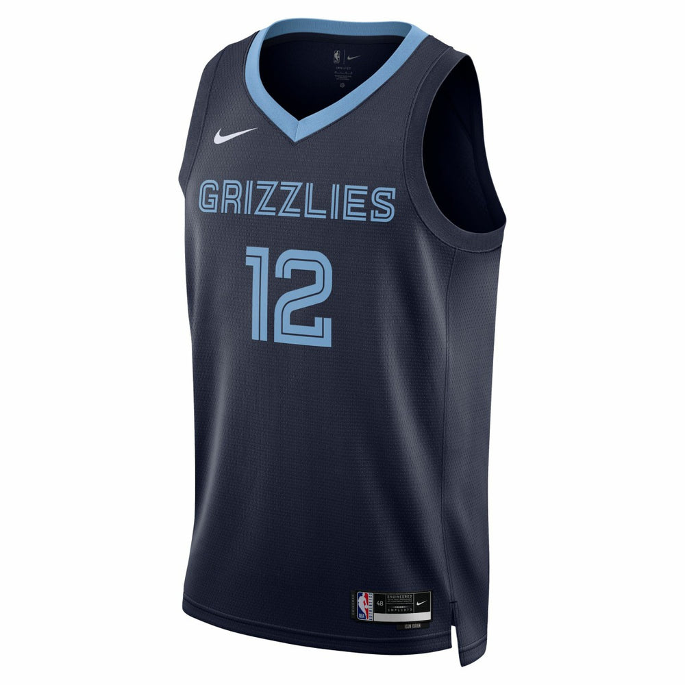 Ja Morant Memphis Grizzlies Unisex Swingman Jersey Icon Edition Navy - Nike