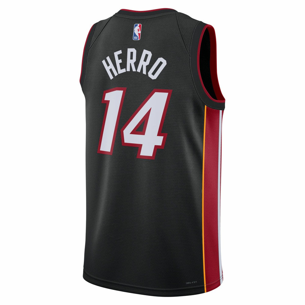 Tyler Herro Miami Heat Unisex Swingman Jersey Icon Edition Black - Nike