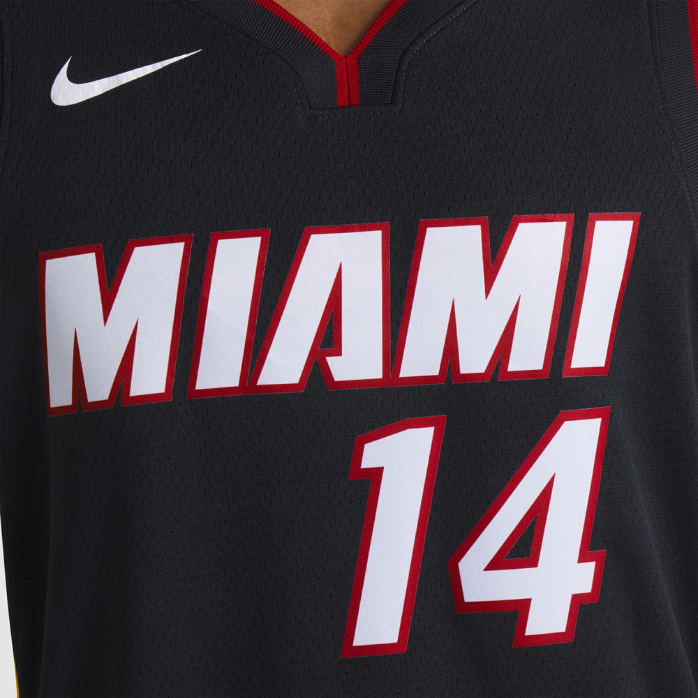 Tyler Herro Miami Heat Unisex Swingman Jersey Icon Edition Black - Nike