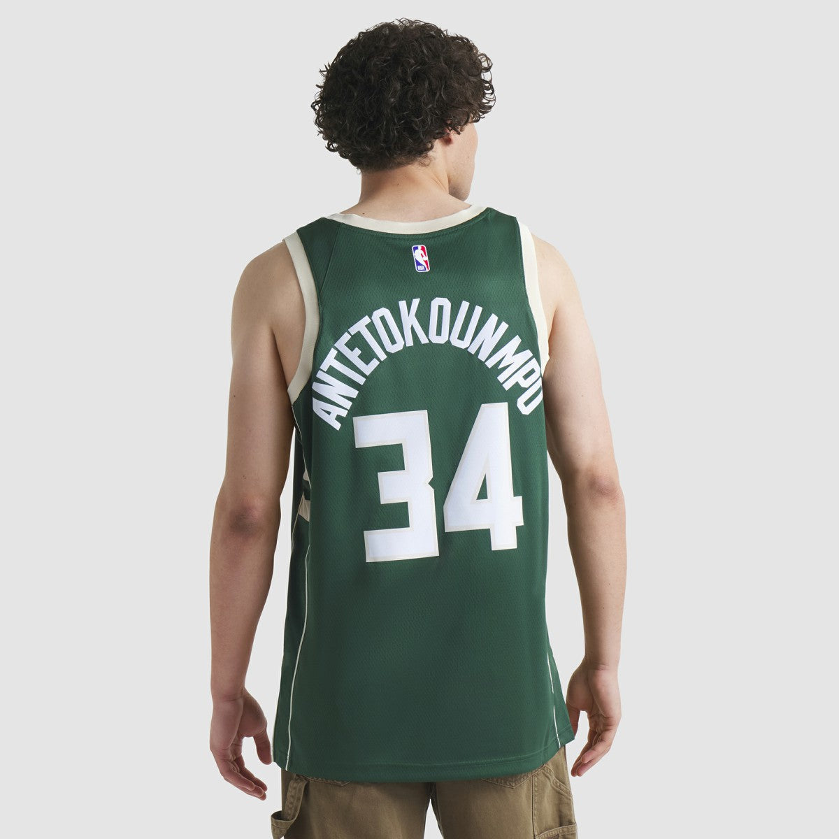 Giannis Antetokounmpo Milwaukee Bucks Unisex Swingman Jersey Icon Edition Hunter Green - Nike