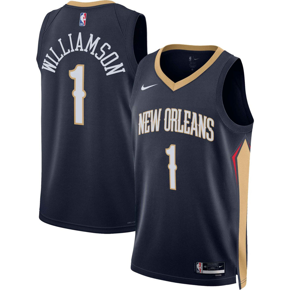 Zion Williamson New Orleans Pelicans Unisex Swingman Jersey Icon Edition Navy - Nike