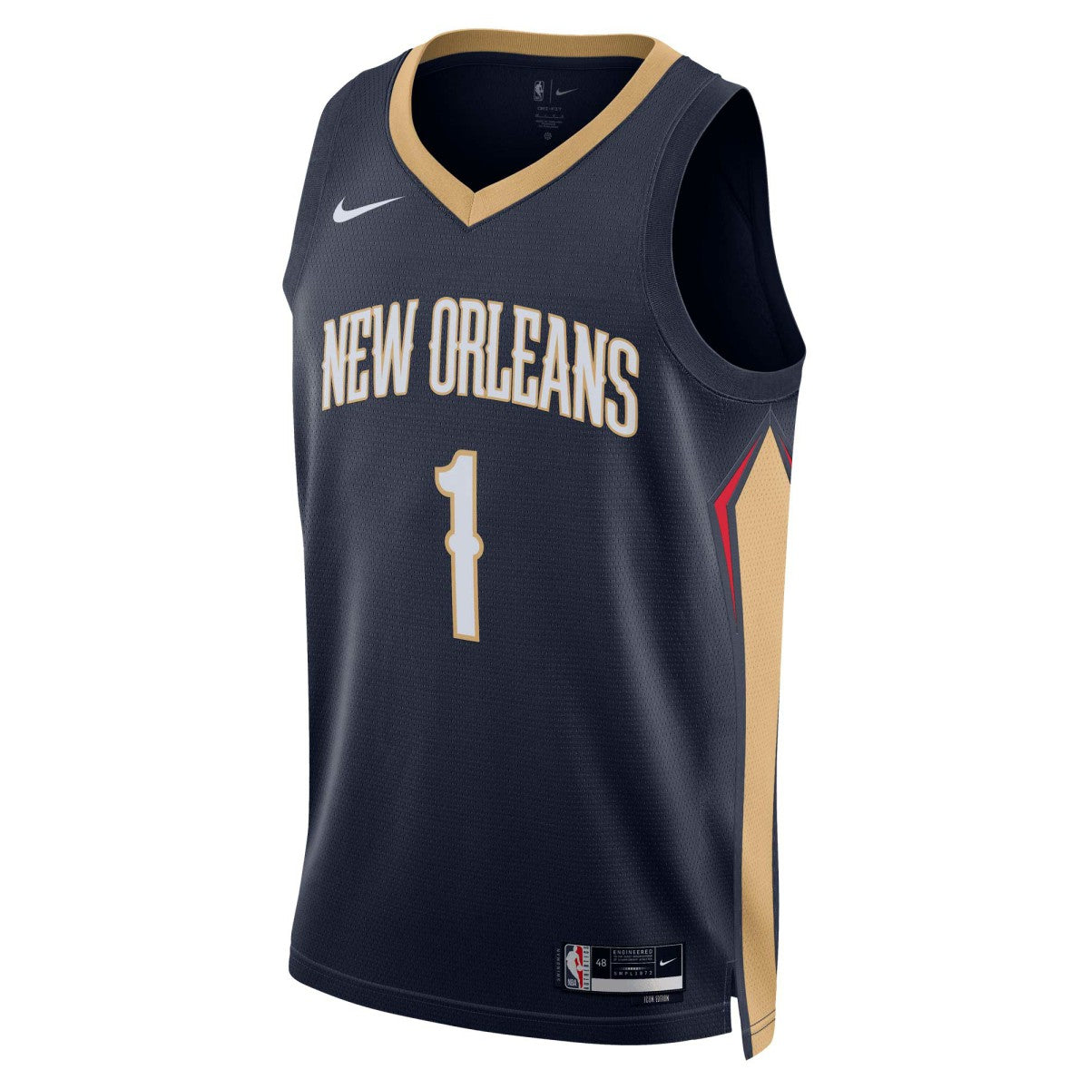 Zion Williamson New Orleans Pelicans Unisex Swingman Jersey Icon Edition Navy - Nike