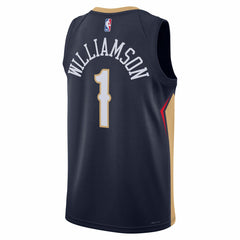 Zion Williamson New Orleans Pelicans Unisex Swingman Jersey Icon Edition Navy - Nike