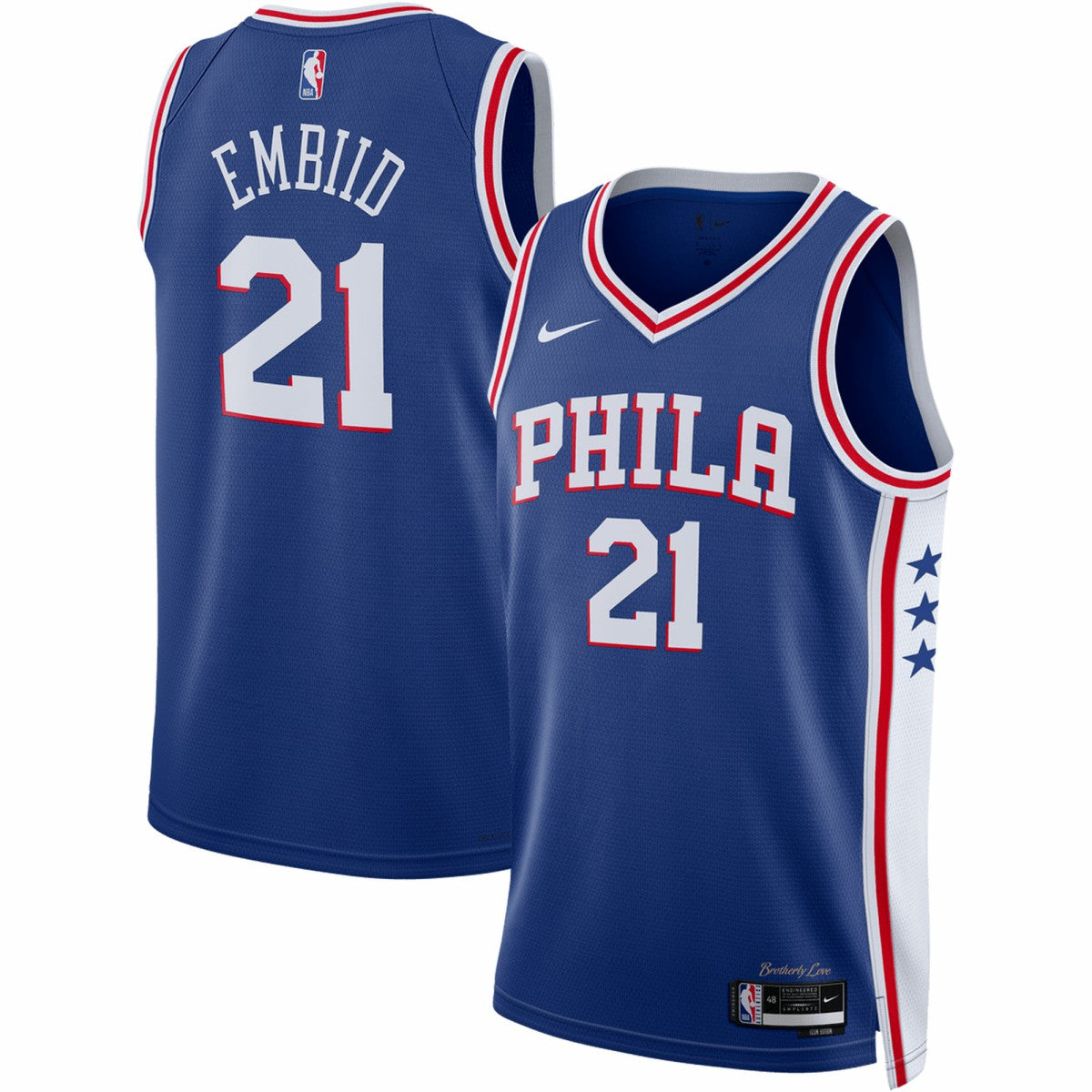 Joel Embiid Philadelphia 76ers Unisex Swingman Jersey Icon Edition Royal - Nike